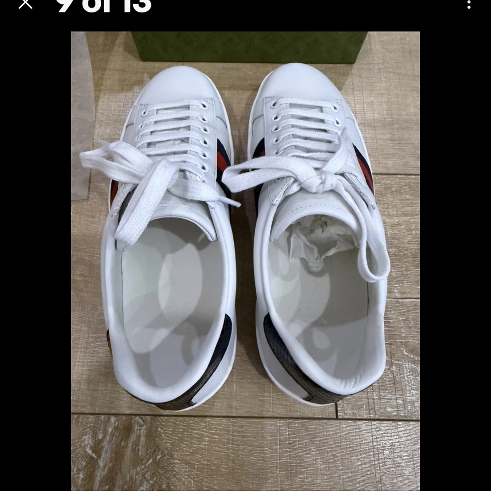 Gucci Cream Leather with Embossed Details